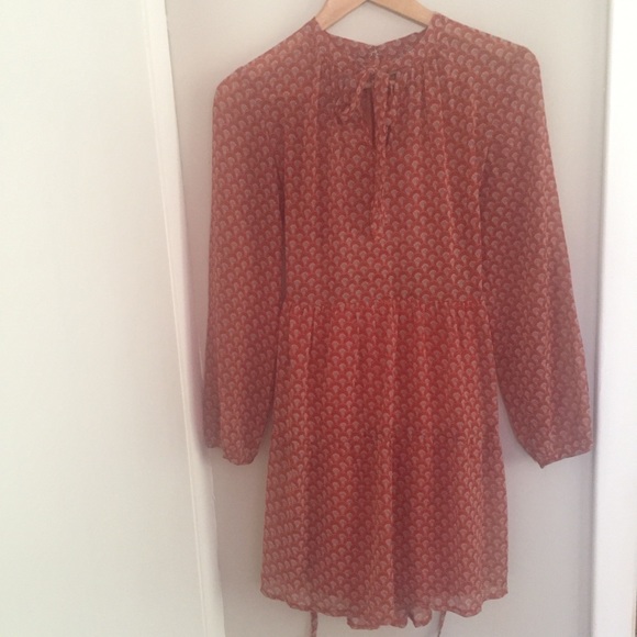 Boho ‘70s Style Breezy Spring Dress S - Picture 3 of 6